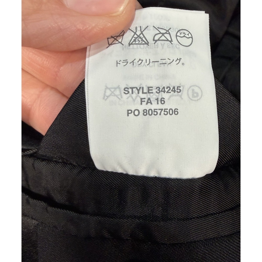 J.Crew Crewcuts Ludlow Boys Tuxedo Jacket$298 Italian Wool #34245 Black Size 12 - Picture 15 of 15